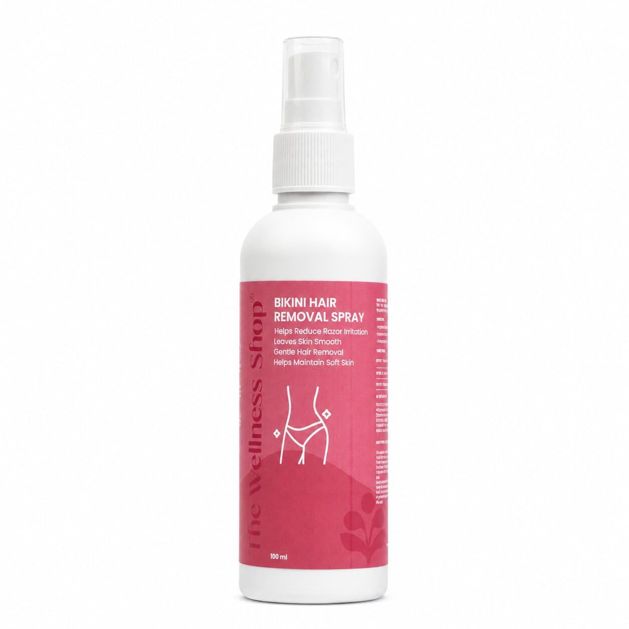 The Wellness Shop Bikini Hair Removal Spray for Women 100ml | Quick & Easy Hair Removal | Smooth & Soft Skin | Gentle Formula for Bikini & Sensitive Area-image-47