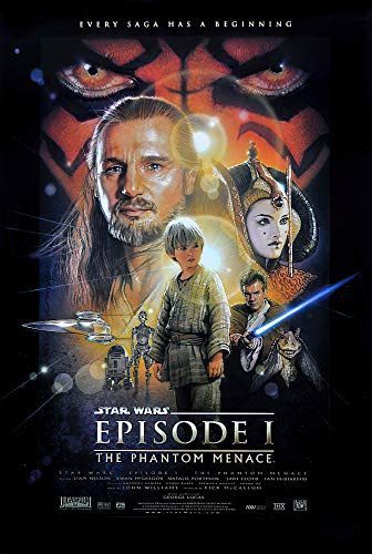 POSTER STOP ONLINE Star Wars Episode I - The Phantom Menace - Movie Poster Regular (Size 27' x 40')