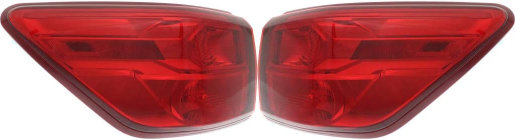 For Nissan Pathfinder Tail Light Assembly 2017 2018 2019 Passenger Side | Outer | Replacement For NI2805109 | 26550-9PF0A