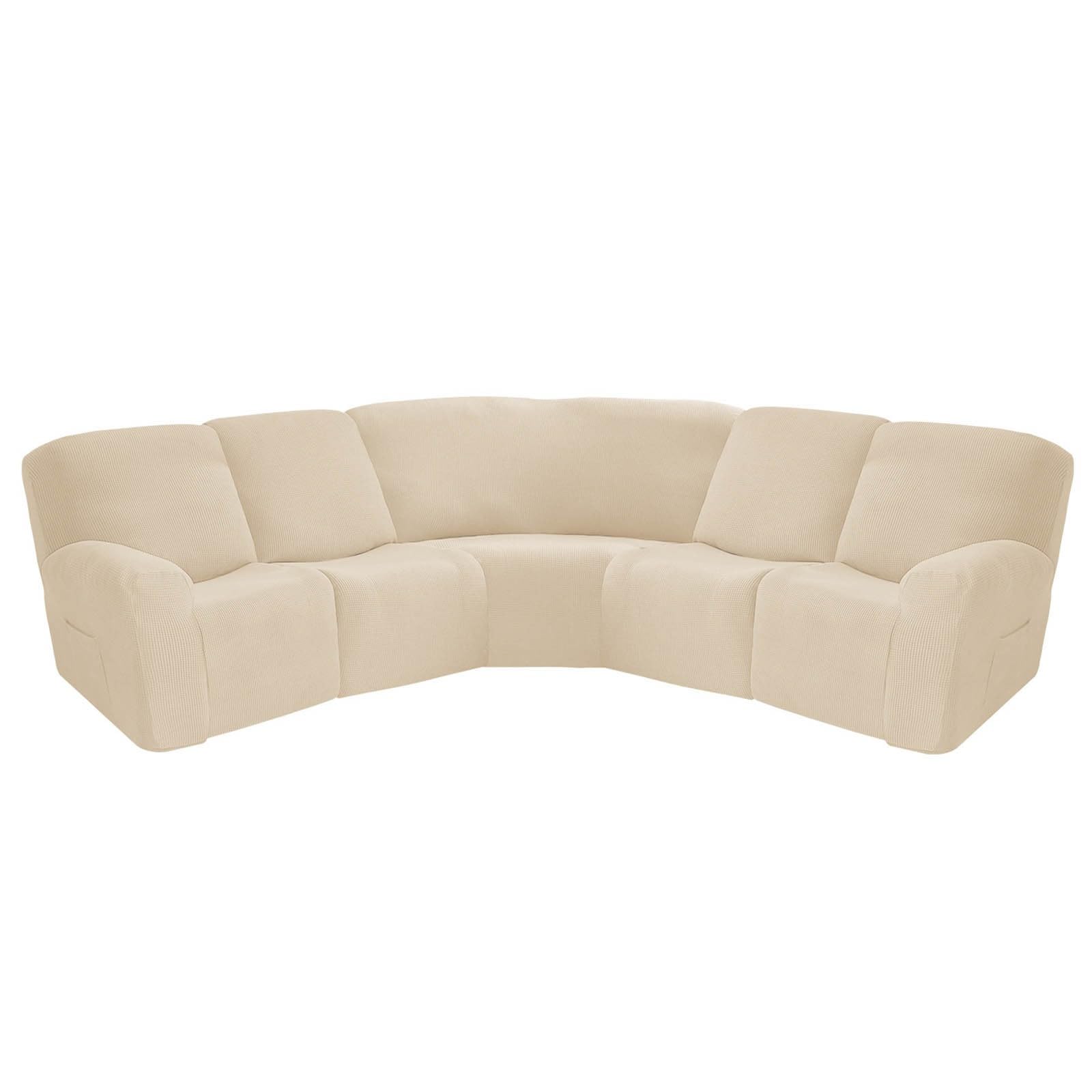 Corner Recliner Sofa Cover - Non-Slip, Armrest-Protected, Pet-Friendly Couch Slipcover