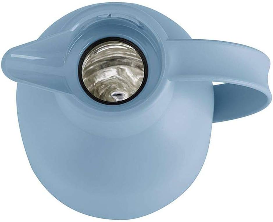 Emsa Samba , Plastic Thermal Jug 1 Litre, Powder Free, Blue