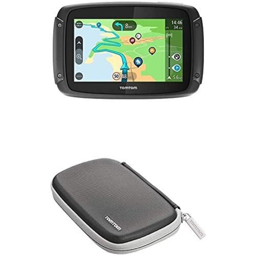 GPS Moto Tomtom Rider 550 - Ecran 4,3" Tactile, Cartes Monde, Trafic - Pack Premium