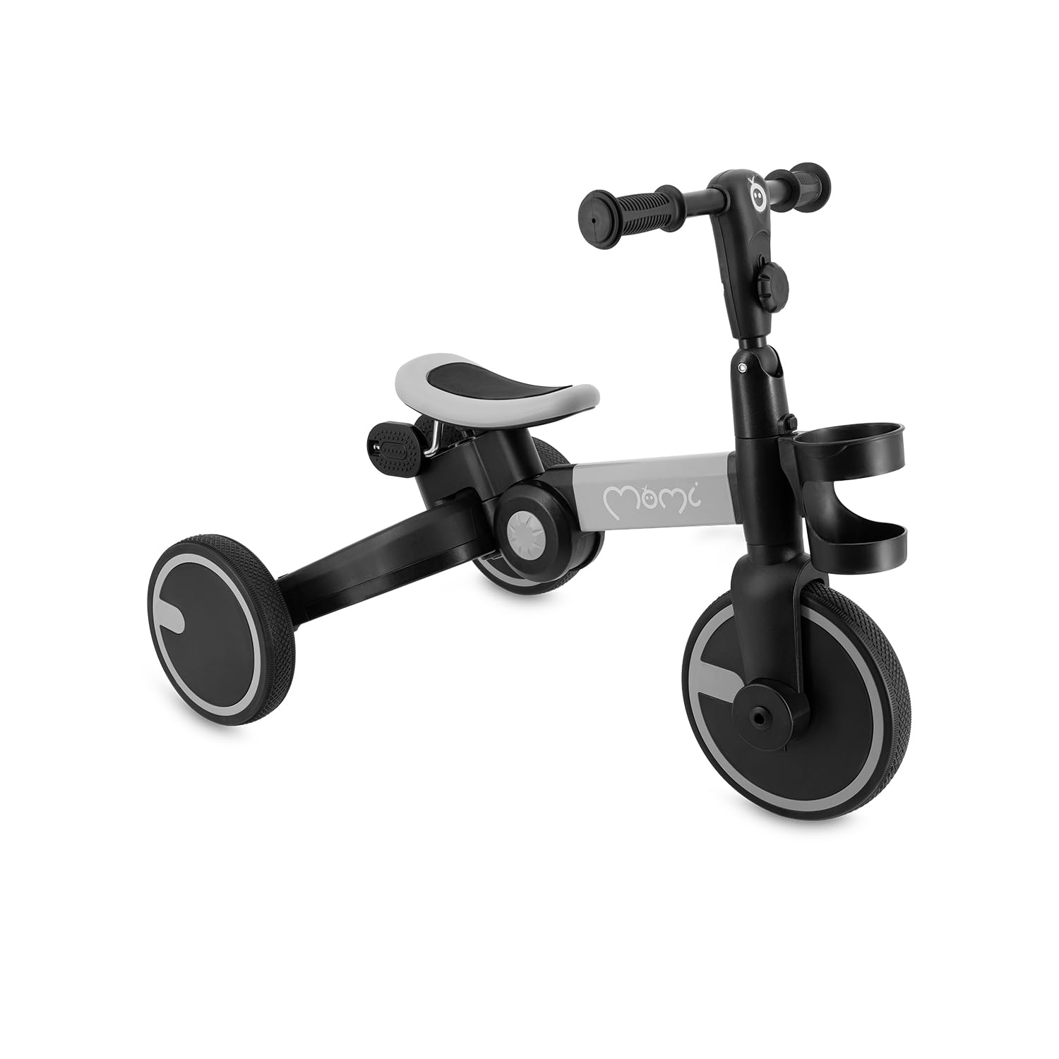 MoMi FILO Tricycle Enfant 3 en 1 Pliable - Vélo Enfant avec ou sans Pédales - Draisienne de 1 à 3 Ans - Selle réglable - Roues en EVA de 7 et 8 Pouces - Jusqu'à 25 kg