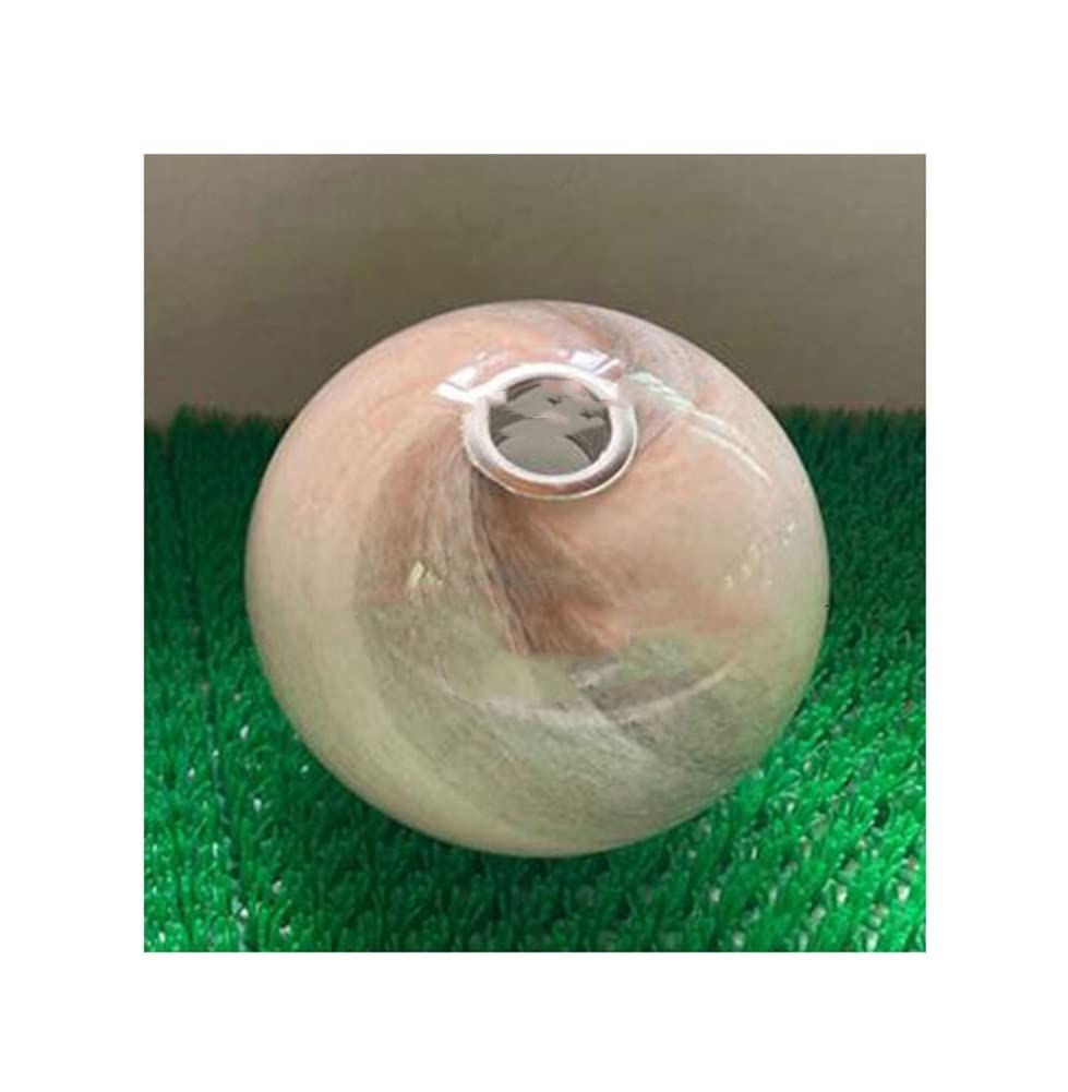 OPYTR Lamp Shade Light Cover Modern Decorative Colorful G9 Glass Lampshade Replacement with 2cm Opening Cognac Amber Grey Gray Globe G9 Shade Cover for Parts Replacement (Color : Huangwen D12cm)