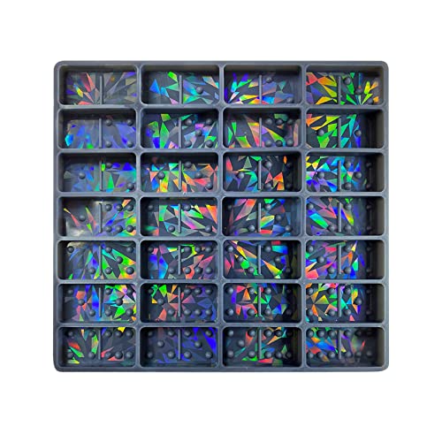 Molde de silicona para dominós tridimensionales miniatura 1