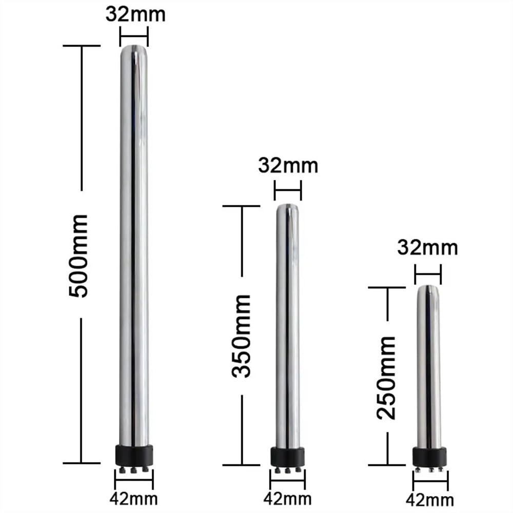 Microscope 250mm 350mm 500mm Stereo Microscope Column-Zoom Stereo Microscope Column Metal Upright Post Pole Pillar Diameter 32 mm with 3 Screws(Height 250 mm)