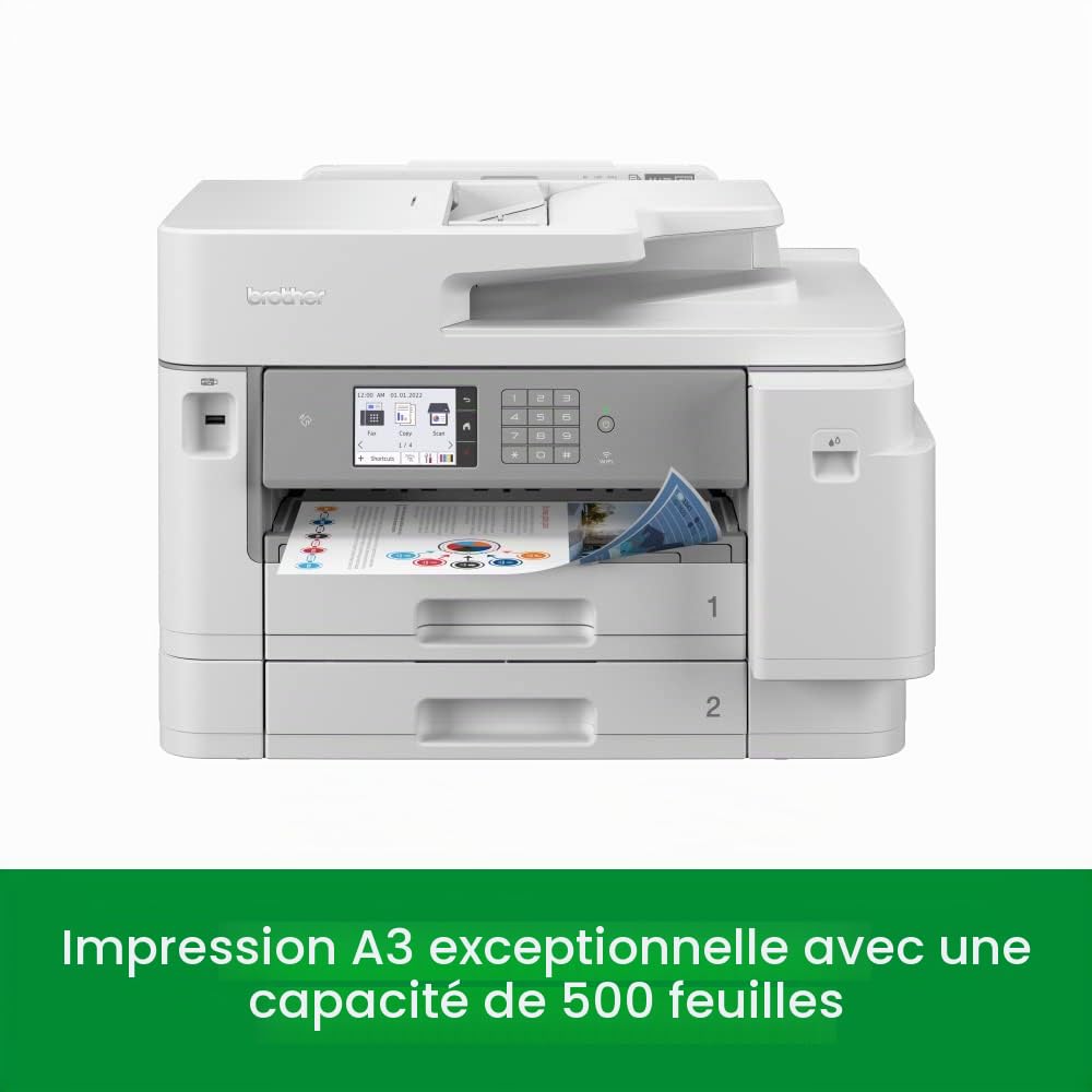 Brother MfC-J5955dw Ad Inchiostro A3 1200 X 4800 Dpi WI-Fi (mfC-J5955dw Color A4 Inkjet Aio - Wifi 1200 X 4800dpi 30ppm 512mb)