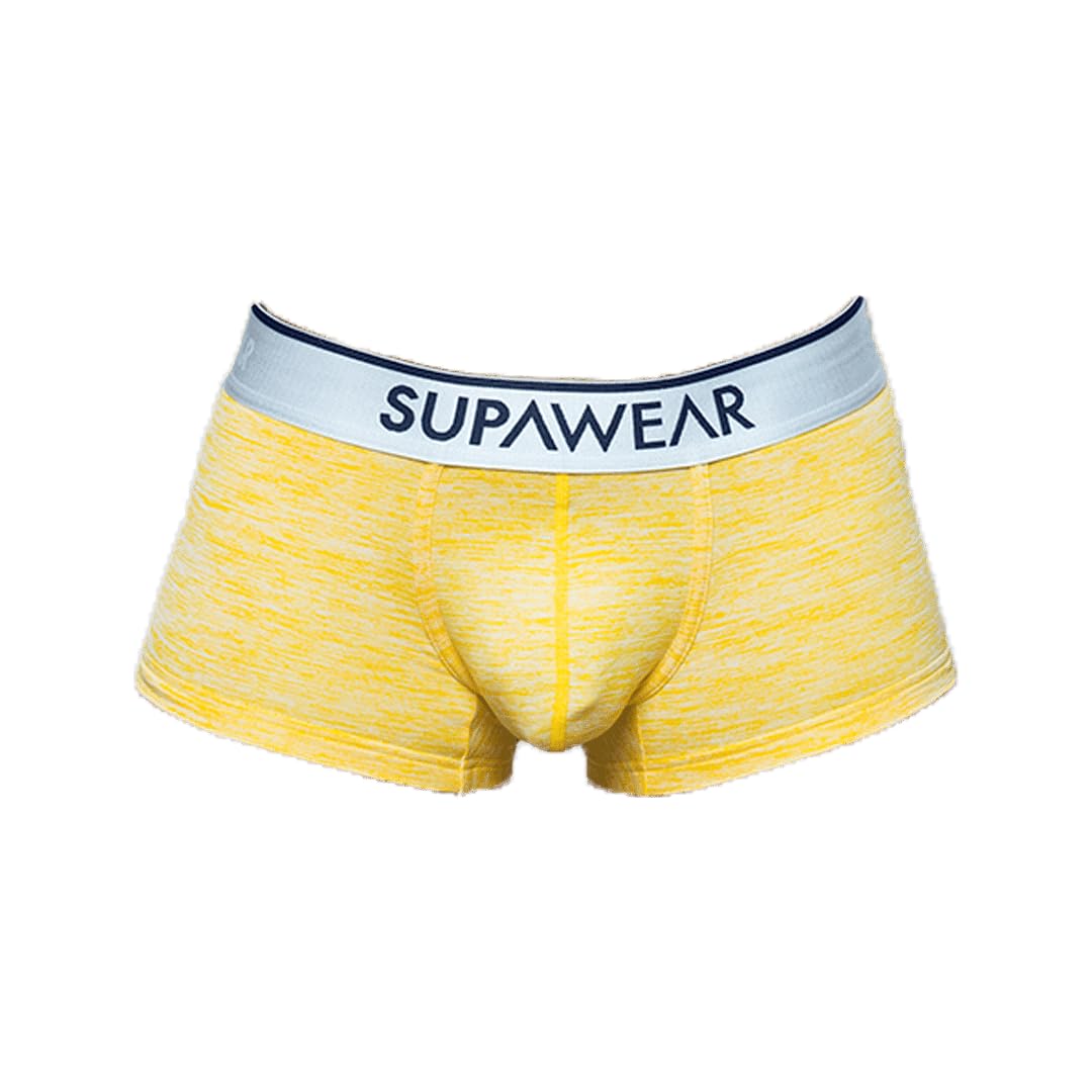 SupawearMens Underwear - Trunk Boxer Short for Men - HERO Trunk Dark - Grey 1x