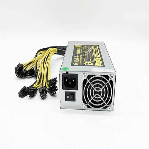 Miner PSU For Single Channel 12V X79 B75 B85 847 2U 10x6Pin 2400W 2600W Mining d