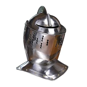 ケトルハット　西洋の兜　西洋甲冑 ケトルハット 西洋の兜 西洋甲冑 Amazon.co.jp: 中世18ゲージ