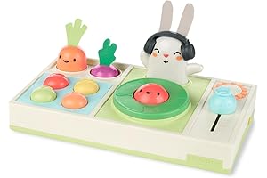 Skip Hop Toys 6-12 Months: Fun Farm Stand Let the Beet Drop DJ Set