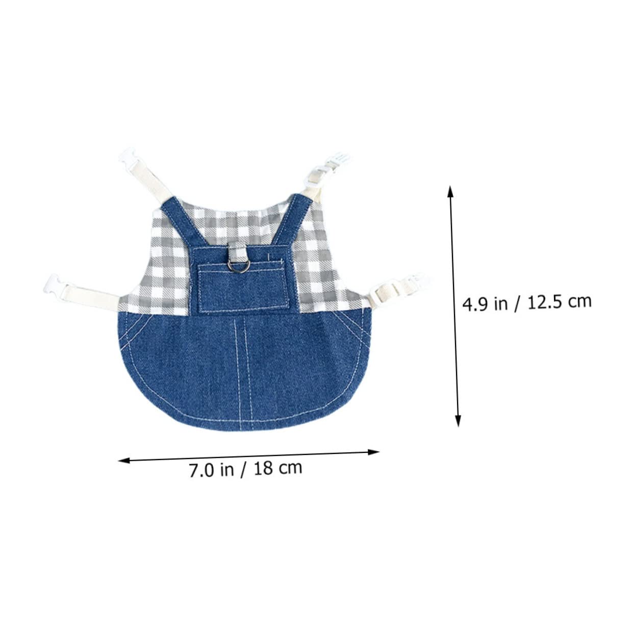 Mikikit Bunny Harness and Leash Set for Small Pets Escaping Vest with Traction Rope Lightweight and Comfortable Design for Rabbits Kittens and Other Small Animals