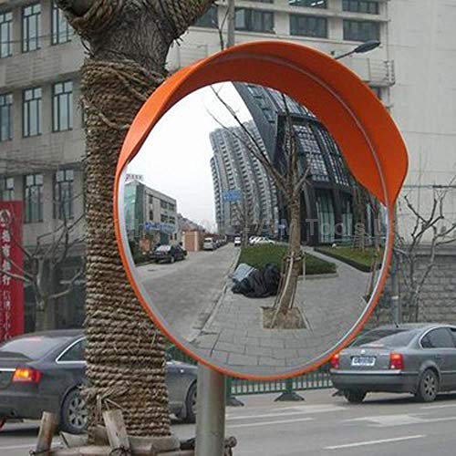 457123 Traffic Supermarket Wide Angle Security Curved Convex Road Mirror 45cm by Merry Tools