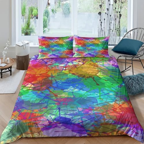 Housse de Couette Singes Ultra Douce sans Repassage Anti-Plis 3D - 4