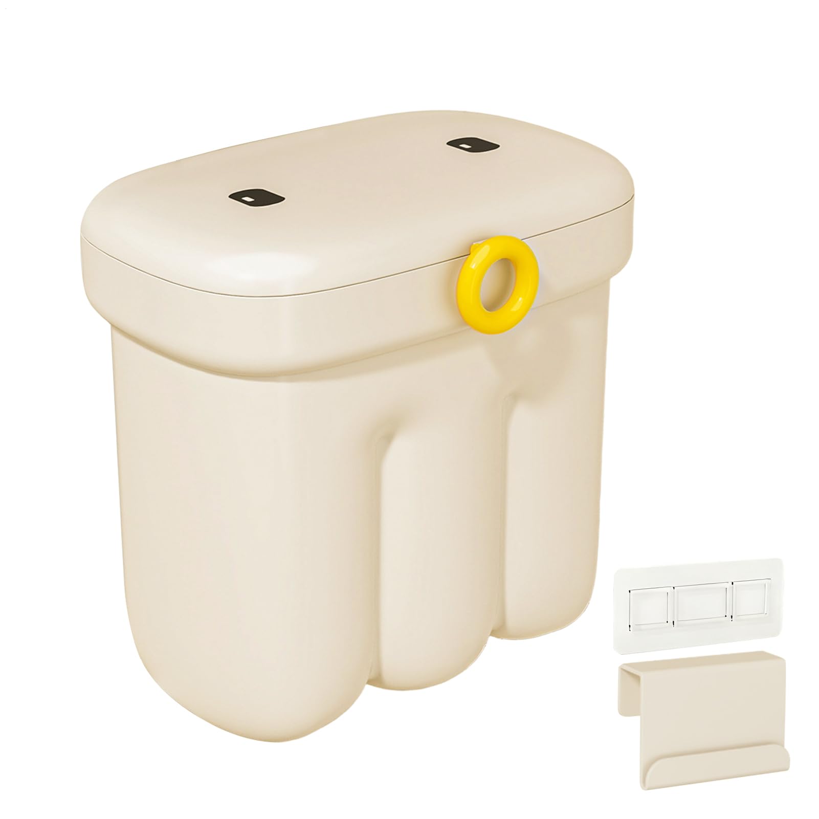 Cubo de residuos para bajo la encimera que ahorra espacio en cocina