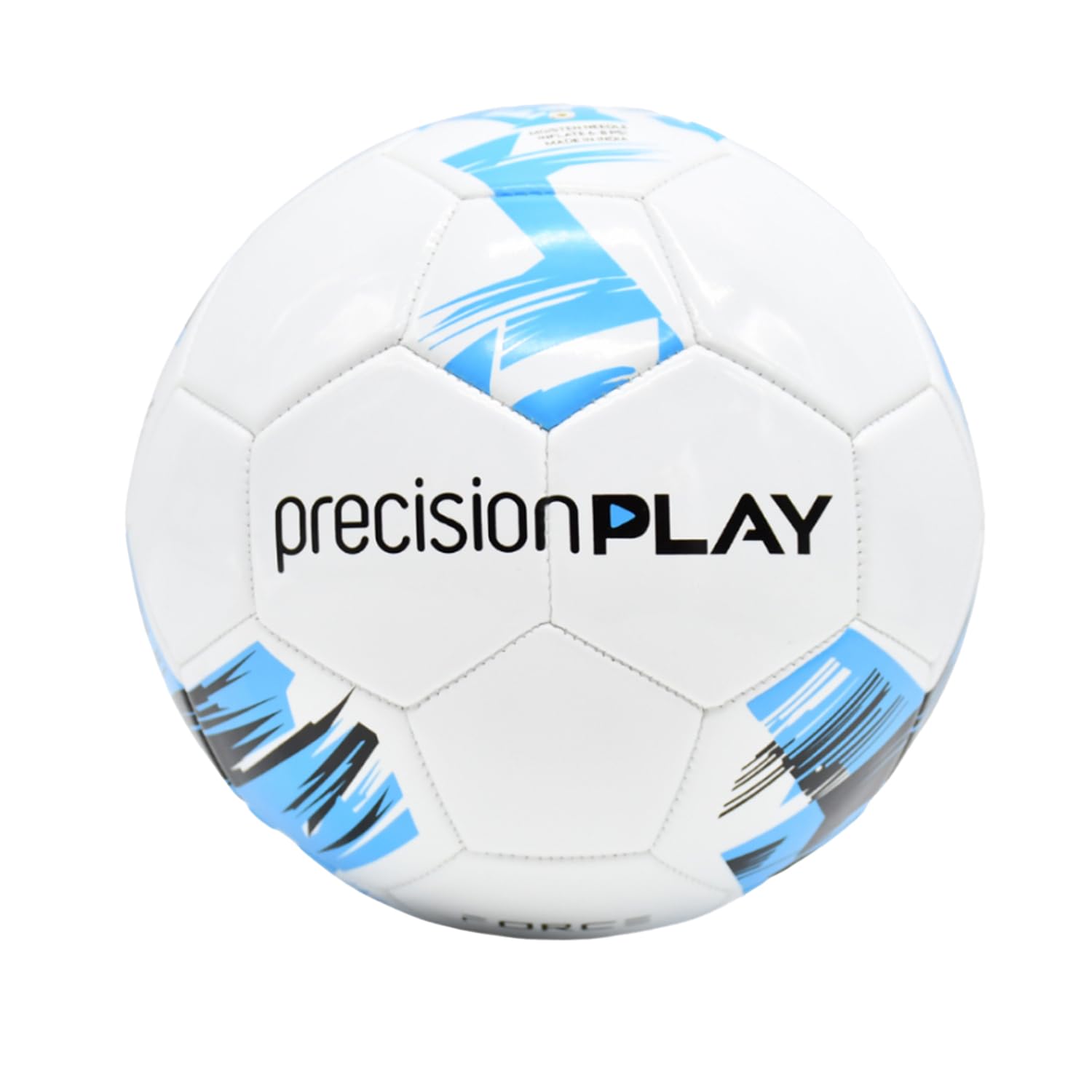 Precisionplay White/Fluo Blue/Black Force Football