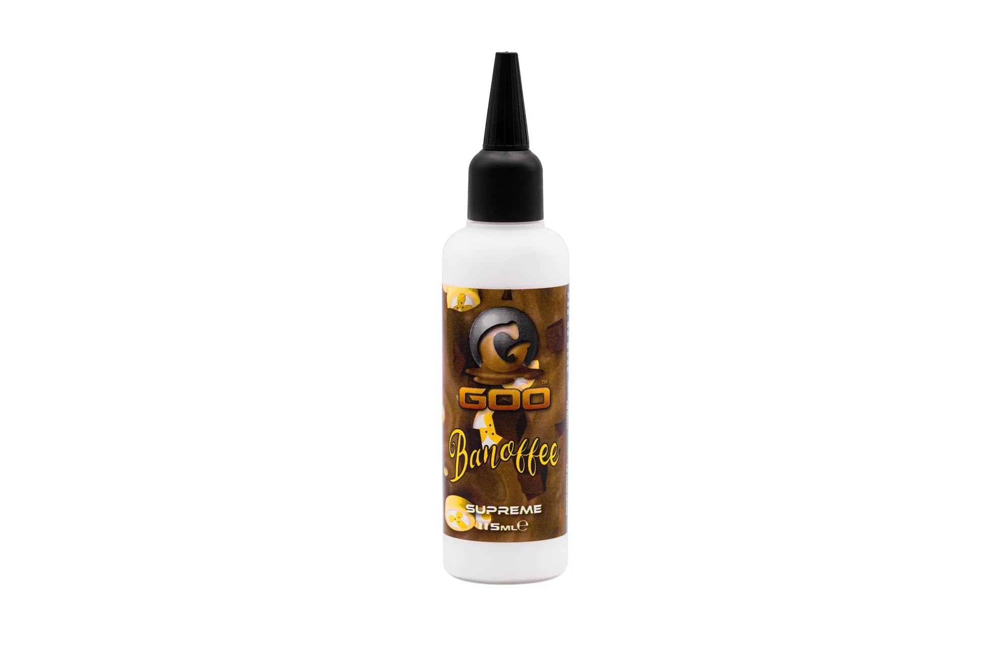 Korda Kiana GOO Carp Fishing Liquid Attractant - Banoffee Supreme - Banoffee Scent - Carp Fishing Liquid Attractant - Unisex - Smoked - 115ml