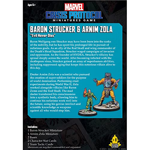 Marvel Crisis Protocol Von Strucker résout le manque de vilains tactiques - 2