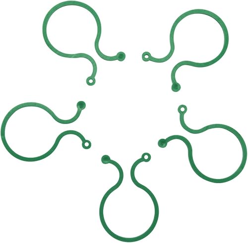 Miniatura 3 de Hysagtek 200 clips de tomate para soporte de plantas, clips de jardín para plantas trepadoras, clips de plantas de tomate, clips de soporte para