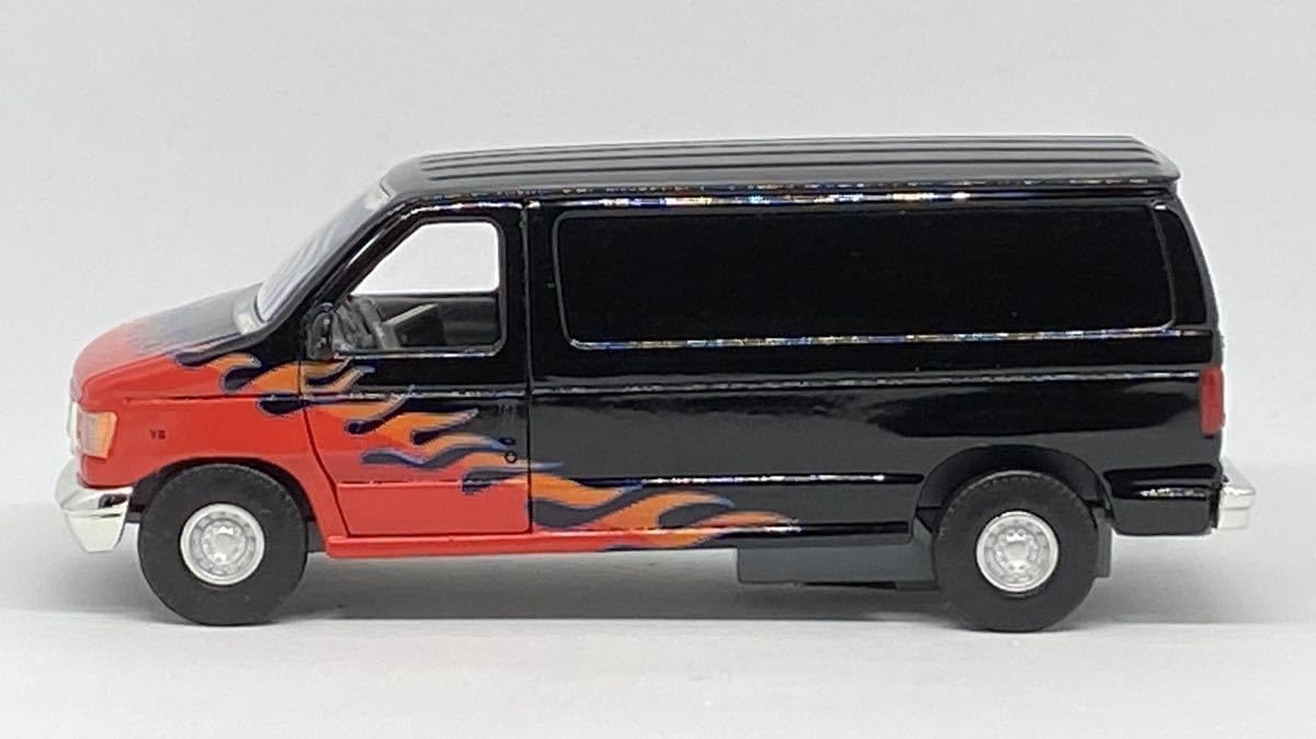 Amazon | TINS TOYS 1/43 フォード エコノライン E350 ブラック FORD E