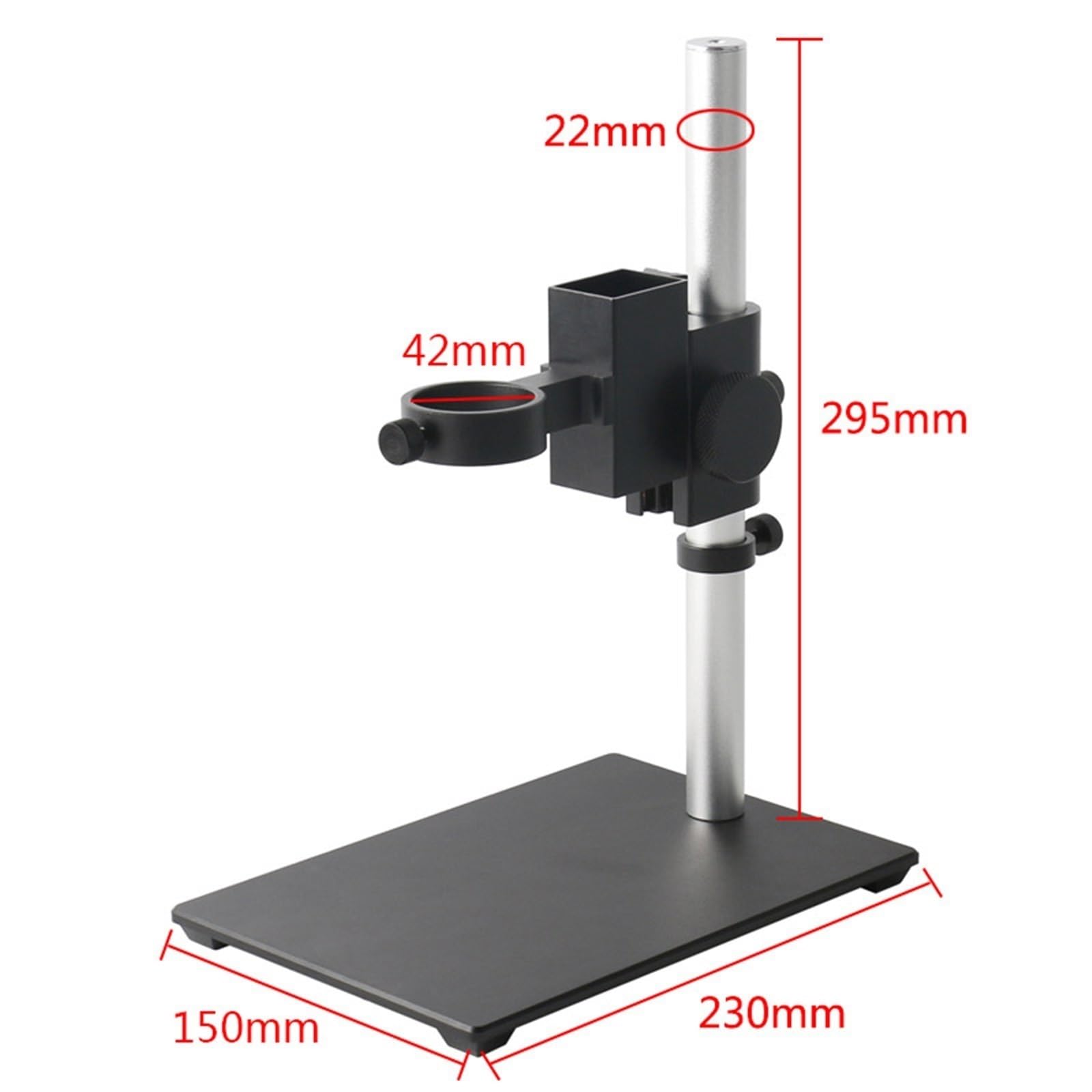 Mikroskopy PrzemysłOwe 2K 51MP Cyfrowa Kamera Z Mikroskopem Zoom Obiektyw Mocowaniem C HDMI Rejestrator Wideo USB Do Naprawy PCB Telefonu Wykrywanie Kamienia Jadeitowego WyraźNa Jakość Obrazu(A Set)