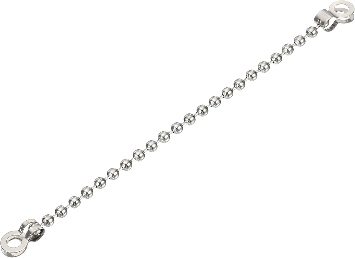 MECCANIXITY Ceiling Fan Pull Chain 3.94 Inch Stainless Steel 0.12" Ball