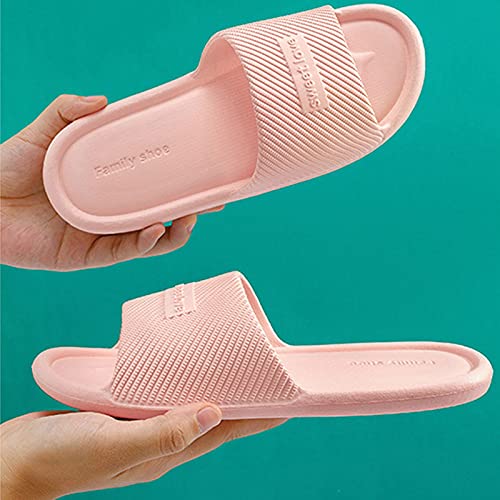 AnFeng Shower Shoes for Women Men Slip on House Shoes Quick Drying Pool Slides Memory Foam Bedroom Slippers3
