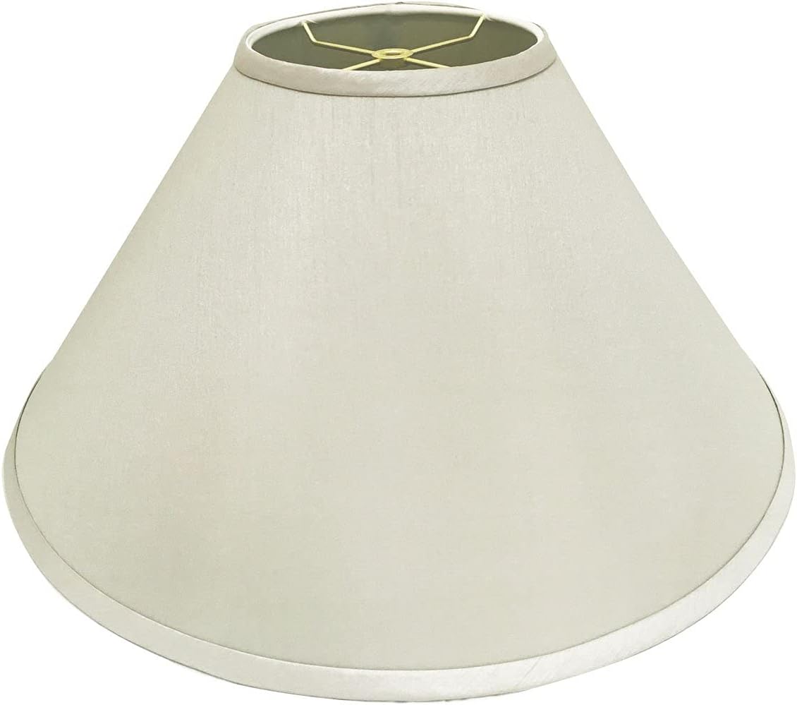 Royal Designs, Inc. HB-640-20GR Coolie Empire Hardback Trim Lamp Shade, 20" (2 Pack), Gray