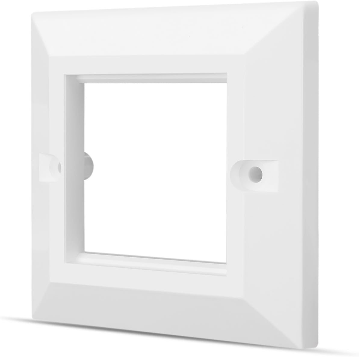 TNP 5 Pack Blank Modular Faceplate, Wall Socket Plate – 2 Port Keystone ...