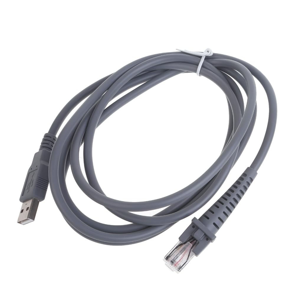Cable USB flexible versátil de 2 m para escáner GD4130 QD2100 GBT4100