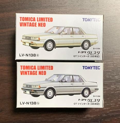 人気 トミカリミテッドヴィンテージネオ トヨタ クレスタ 2台 - ミニカー