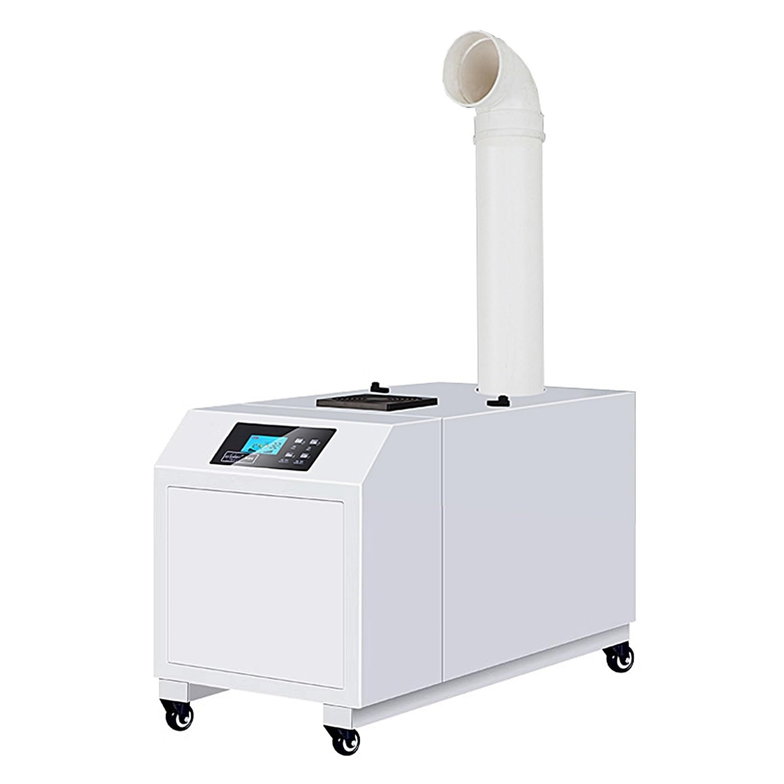 Umidificatore Industriale e Agricolo ad Ultrasuoni, Umidificatore Commerciale per Piante, Umidificatore in Acciaio Inox per Magazzini Serre Giardini Industria(52 * 34 * 32cm (200W))