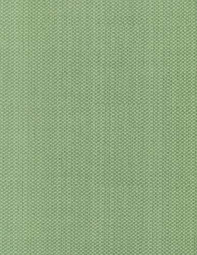 Covers For The Home Deluxe Elastic Edged Flannel Backed Vinyl Fitted Table Cover - Basketweave (Green) Pattern - Large Round - Fits Tables Up To 45" - 56" Diameter #TOP4
