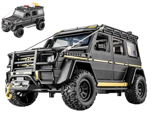 Image of Magicwand 1:24 Scale Die-Cast Merrc G550 Brrabus Adventure【Large】 with 6 Openable Doors,Pull Back Action,Lights,Music & Working Horn & Smoke【Random Color】【Pack of 1】