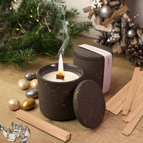 Mechas para Velas de Madera Tiiyee, 33 piezas miniatura 4