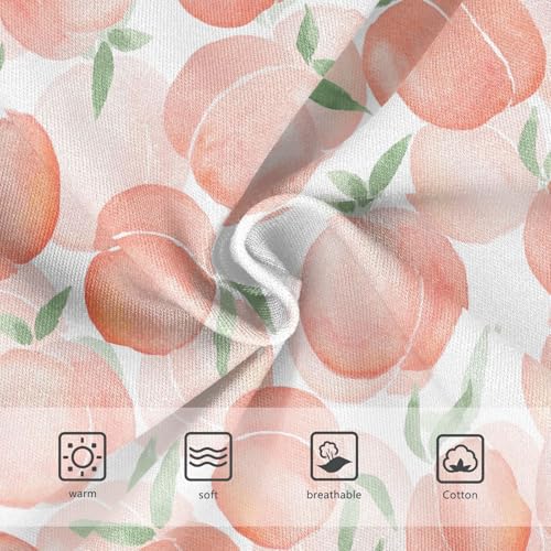 Girls' Underwear Pink Peaches Cotton Stretch Comfort Toddler Panties3