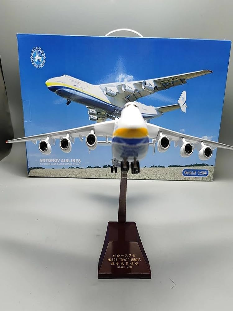 Amazon.com: Antonov An-225 An-124 Mriya Airplane Model 1/200