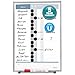 Quartet Matrix In/Out Board, 11 x 16 Inches, Magnetic, Track Up To 15 Employees (33703)