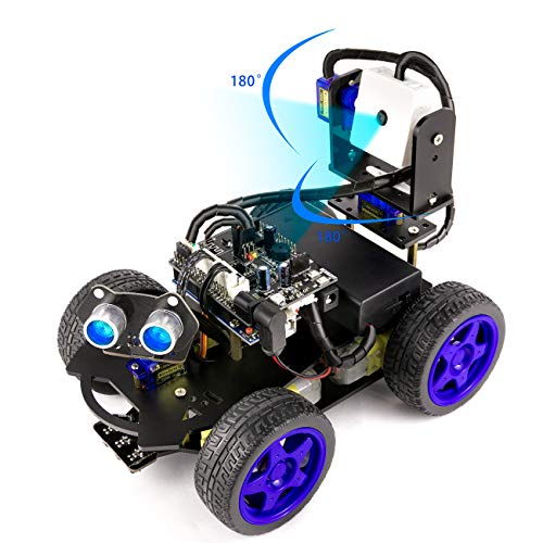 Yahboom UNO R3 DIY Smart Robot Car Kit with Camera STEM Education