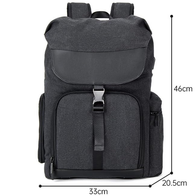 Mochila impermeable para cámara sin espejo con correas de sujeción para trípode 3