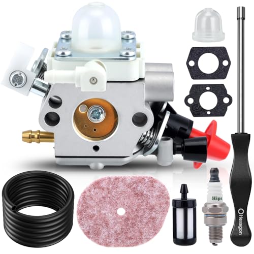 Panari FS56RC Carburetor Kit for Stihl FS 56 RC FS70R FS56 FS70 FS40 FS56C FC70 HT56C KM56 FC56 FS50 FS70C HT56 KN56 KM56C Trimmer Replaces C1M-S267A 4144 120 0608 41441200608