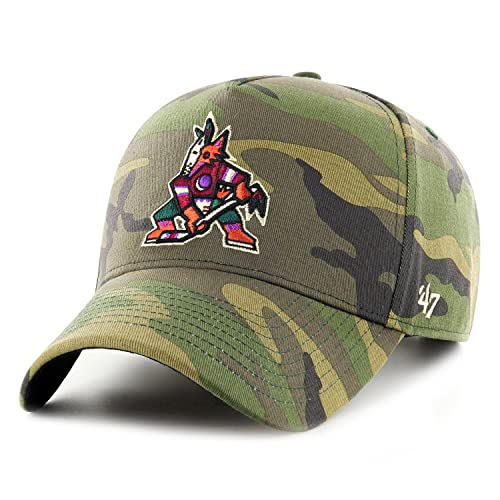 '47 Brand Adjustable Cap - Grove Arizona Coyotes Wood camo, Einheitsgröße