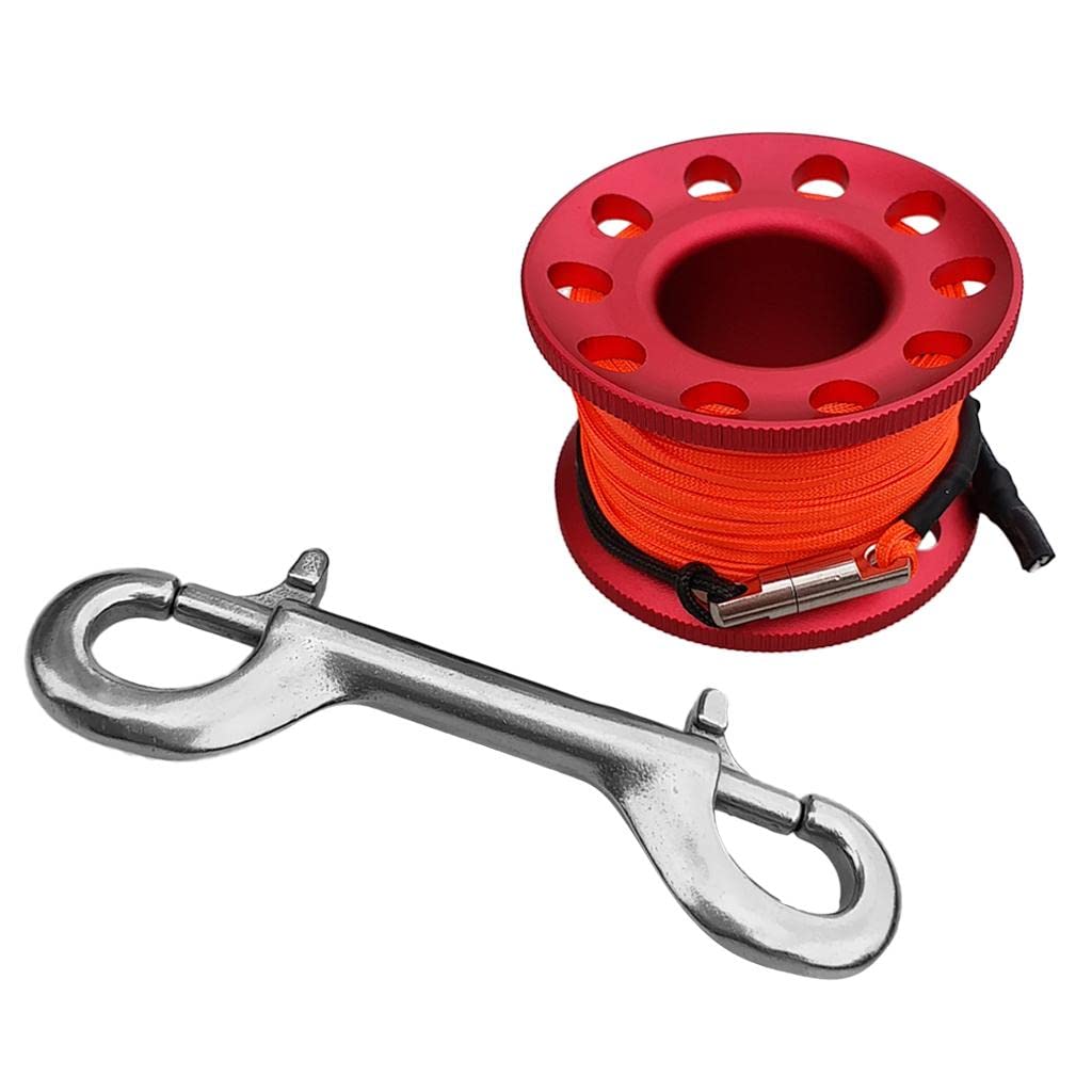 Amagogo Boya de Señalización para Buceo con Carrete de Aluminio