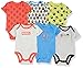 Amazon Essentials Baby Disney Star Wars Marvel Short-Sleeve Bodysuits Body, Confezione da 6 Amici, 18 Mesi, Pacco da 6