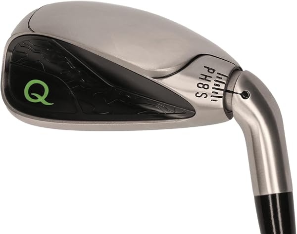 Q Gen 2 Adjustable Golf Club (Graphite) - Durable 2-Part Travel Shaft - 8 Settings from 4ΓΒ° Putter to 60ΓΒ° Lob Wedge - M