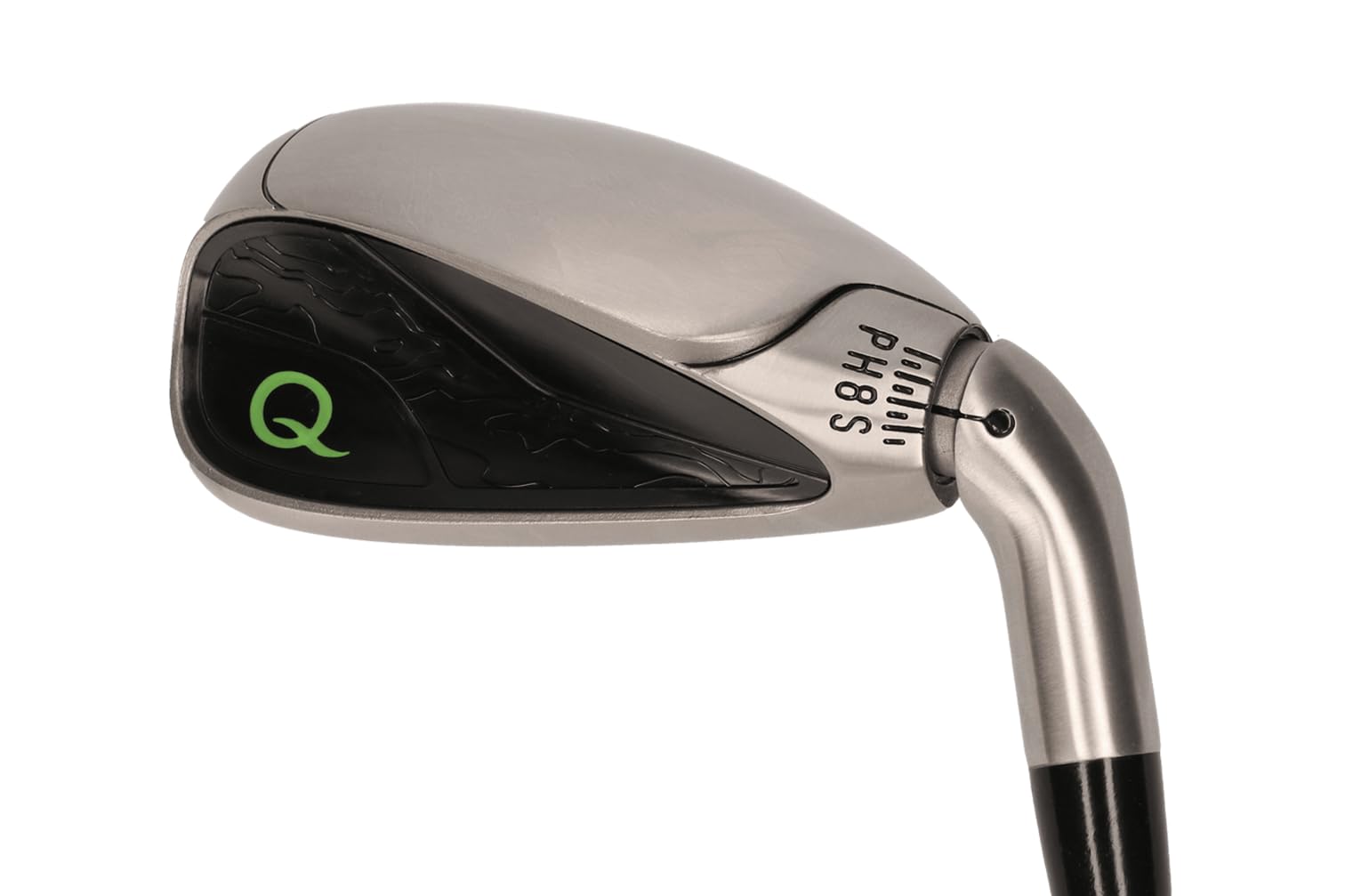 Q Gen 2 Adjustable Golf Club - Durable 2-Part Travel shaft - 8 Settings from 4° Putter to 60° Lob Wedge - Men & Women (Right-Handed)