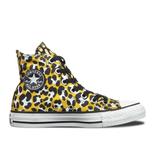 Converse Chuck Taylor ANI Print Hi 308440-55-15 Women's Trainers, Yellow Yellow, 9 UK
