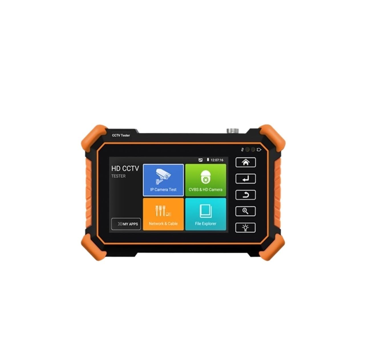 Tester CCTV, Telecamera IP CCTV Tester AHD CVI TVI SDI 5 Pollici Touch 4K VGA Ingresso Sicurezza Poe IPC Tester Cftv Mini Monitor Portatile Tester(IPC-1910 Plus)