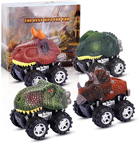 Diyfrety Spielzeug ab 2 3 4 5 6 7 8 Jahre Junge,Dinosaurier Spielzeug Kinder Spielzeug Jungen Geschenk Mädchen 2-6 Jahre Dino Spielzeug Auto Spielzeug Kinder Geschenke Kinderspielzeug ab 2-5 Jahre Cover