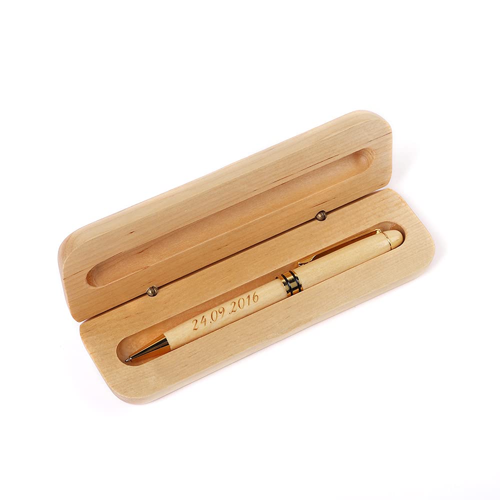 Penna personalizzata in legno con nome, nome, testo - PLUME